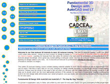 Tablet Screenshot of 3d-cadcea.co.uk